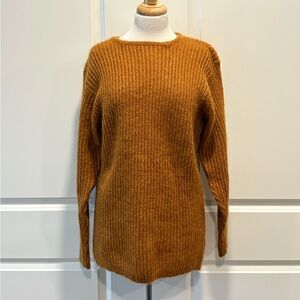 Vintage GANTOS Mohair Wool Blend Pullover Crewneck Sweater Sz M 80’s 90’s Warm